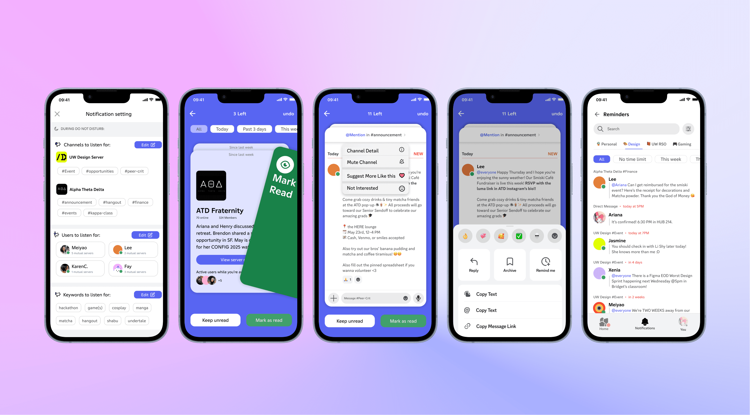 Redesigned Discord notification preview