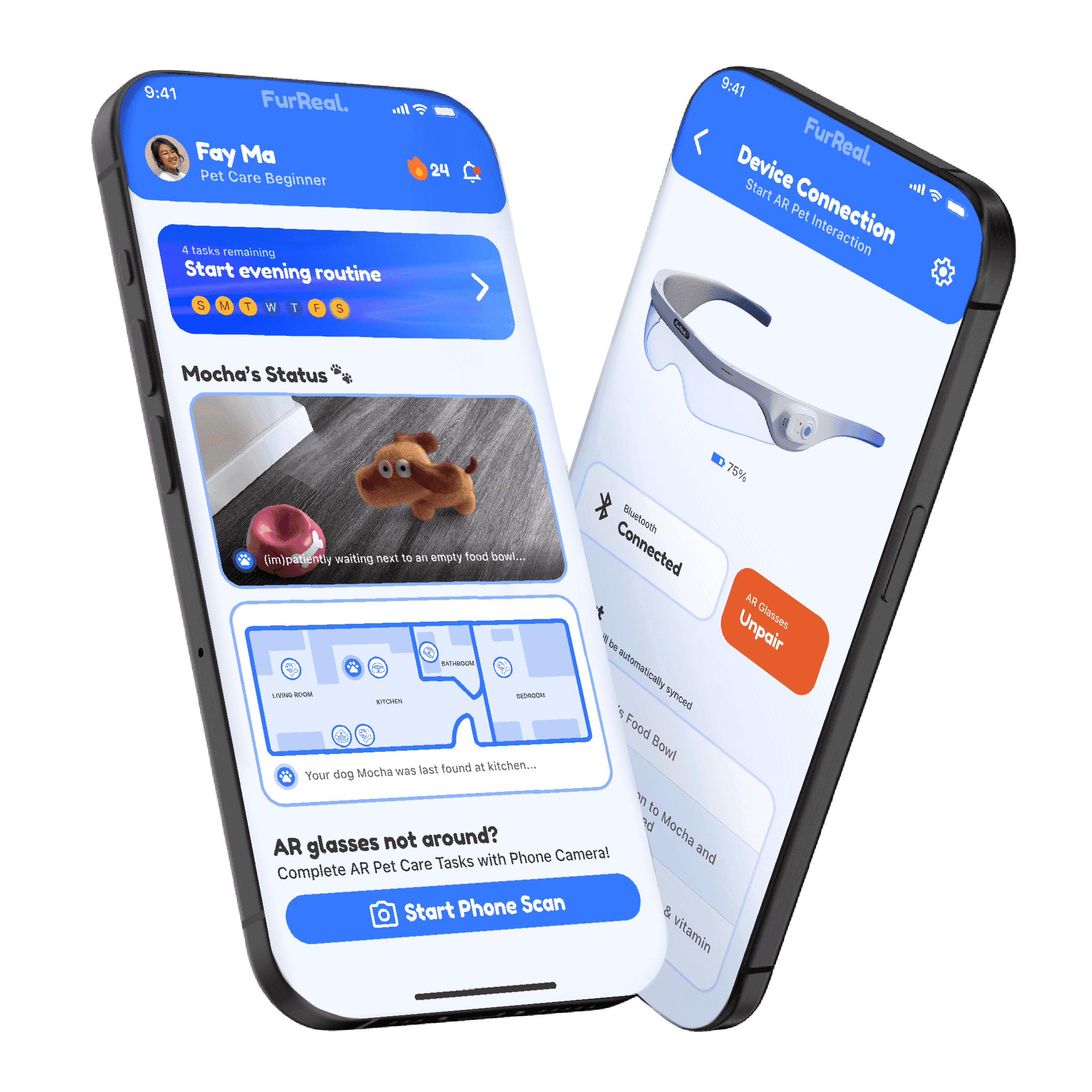 FurReal companion app