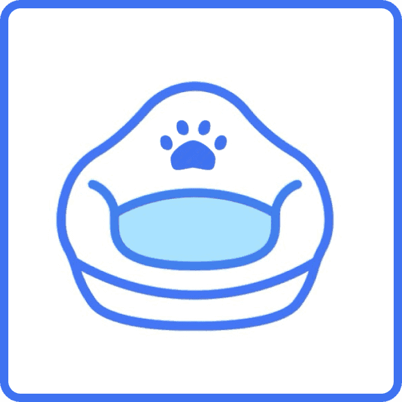 AR pet-bed sticker